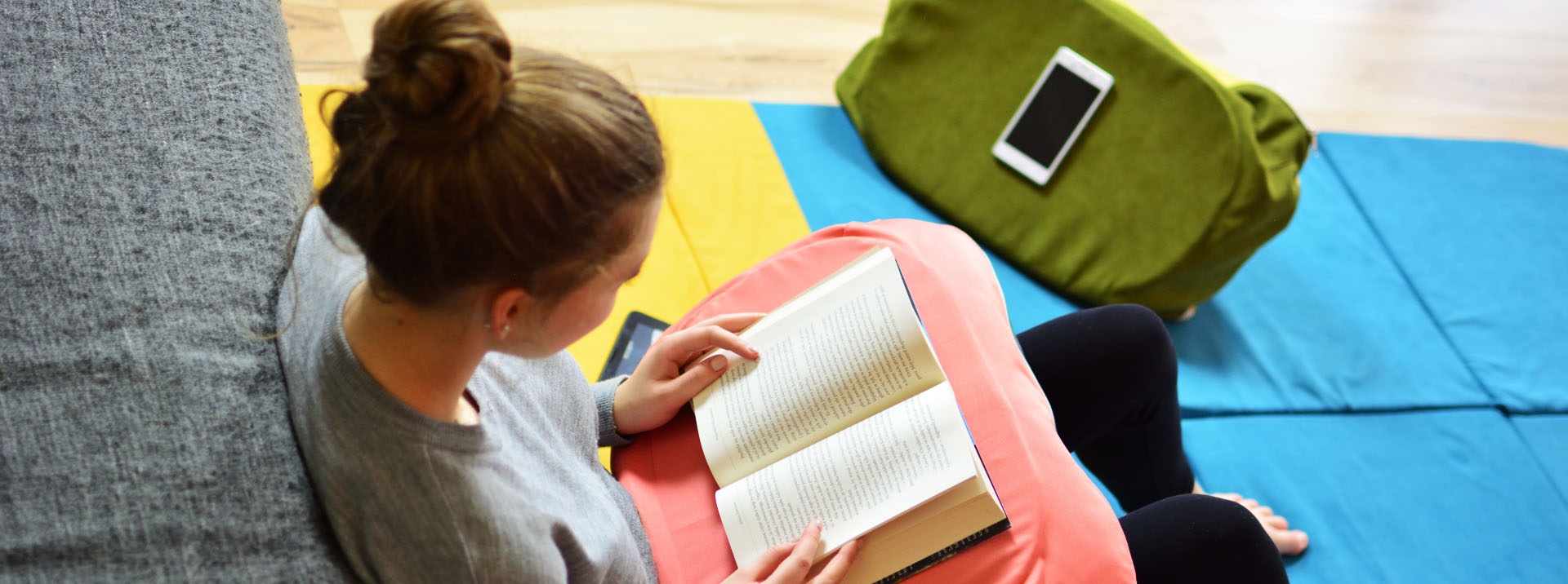 Czytanie jest fajne z poduchami Pilo